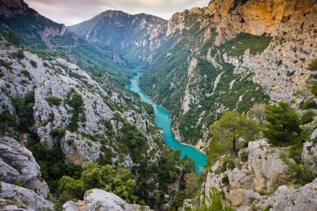 Gite Provencal Independant Avec Piscine Chauffee : Le Suy Bien Flayosc Экстерьер фото