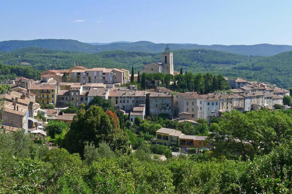 Gite Provencal Independant Avec Piscine Chauffee : Le Suy Bien Flayosc Экстерьер фото