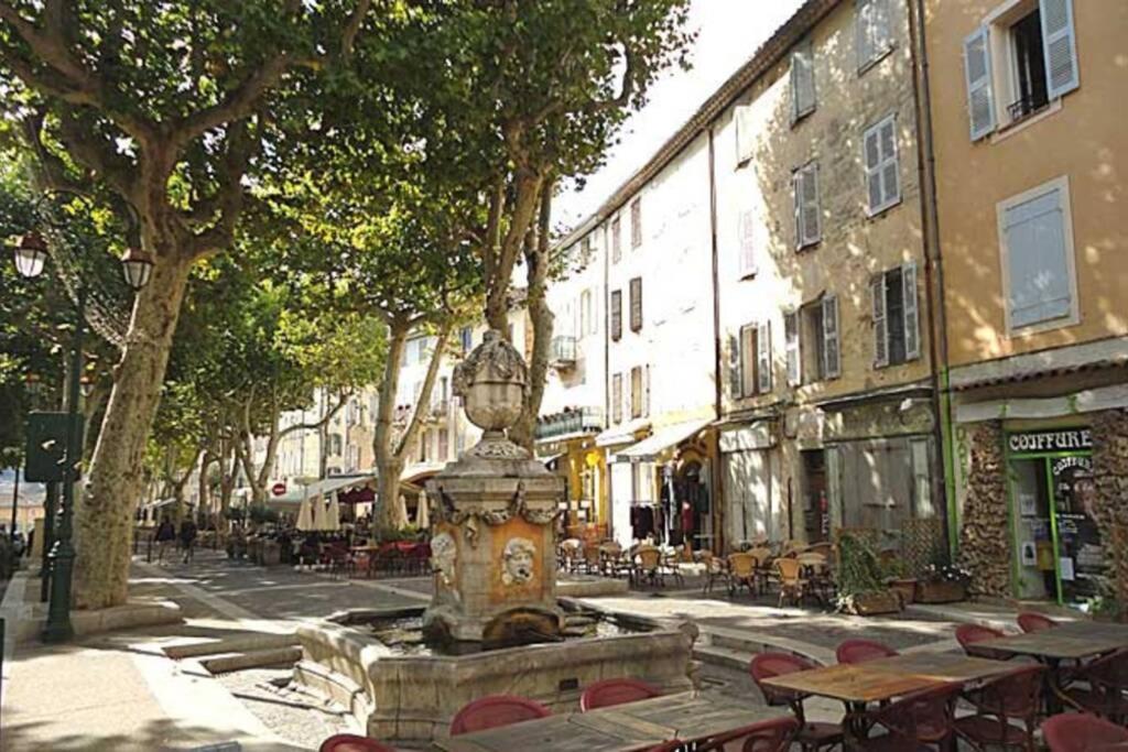 Gite Provencal Independant Avec Piscine Chauffee : Le Suy Bien Flayosc Экстерьер фото