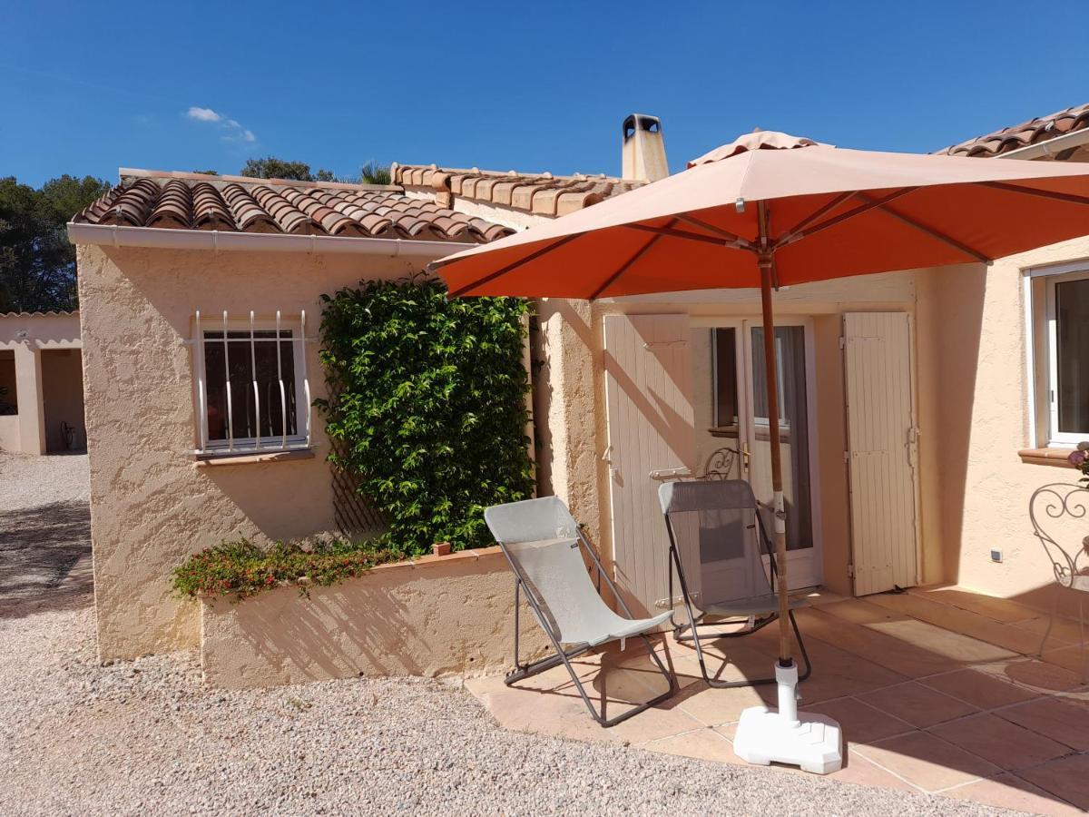 Gite Provencal Independant Avec Piscine Chauffee : Le Suy Bien Flayosc Экстерьер фото